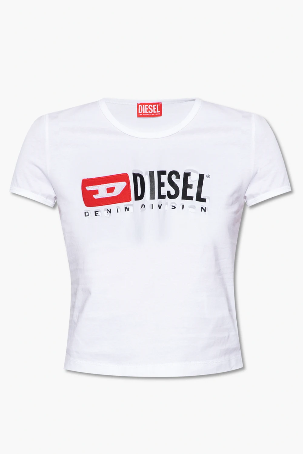 ‘T-UNCUTIE-DIVSTROYED’ T-shirt with logo