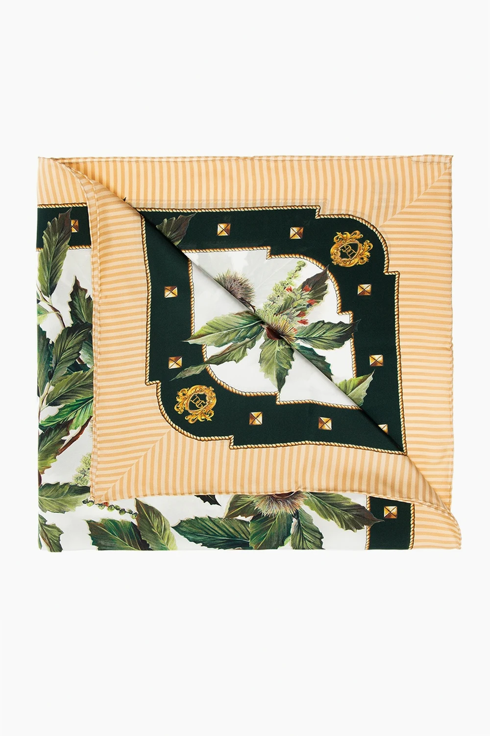 Silk logo shawl
