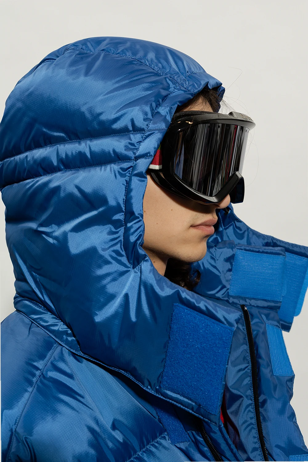 Gogle narciarskie z logo