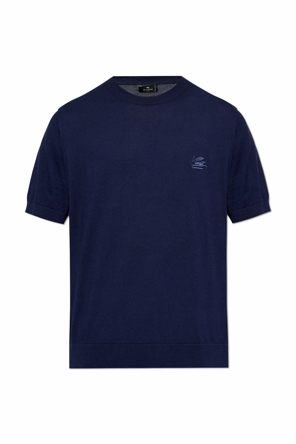 Bawełniany sweter z krótkimi rękawami