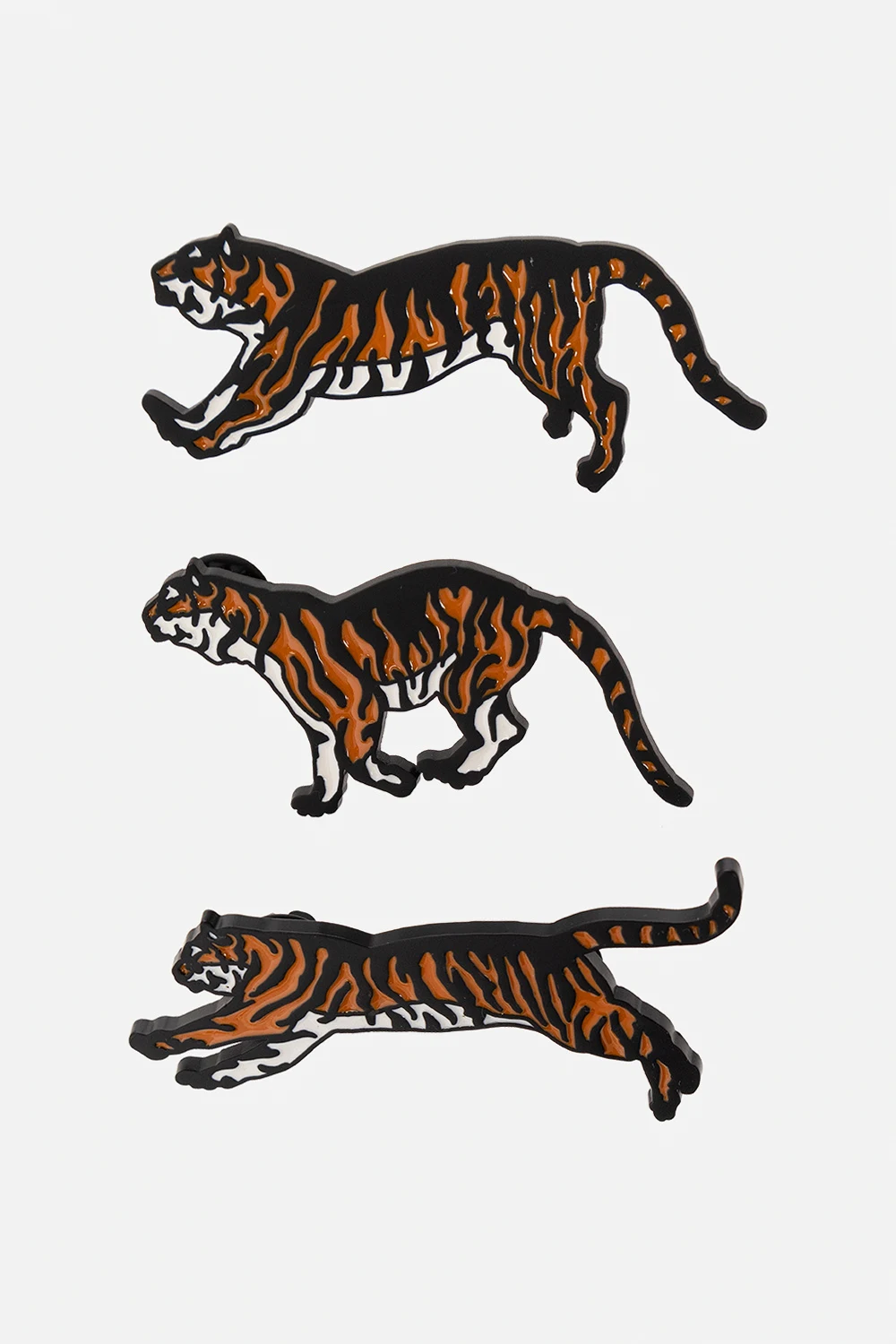 Pins with animal motif