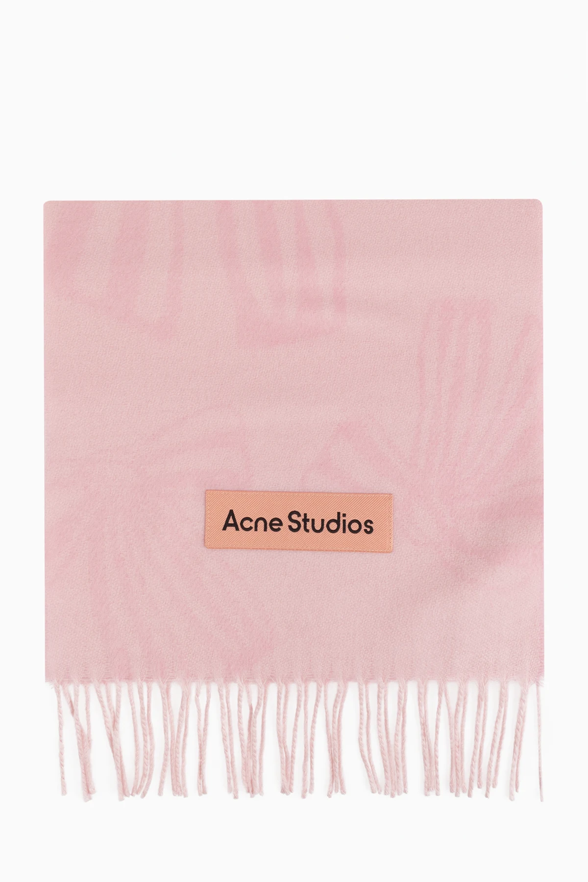 Kaszmirowy szal z logo