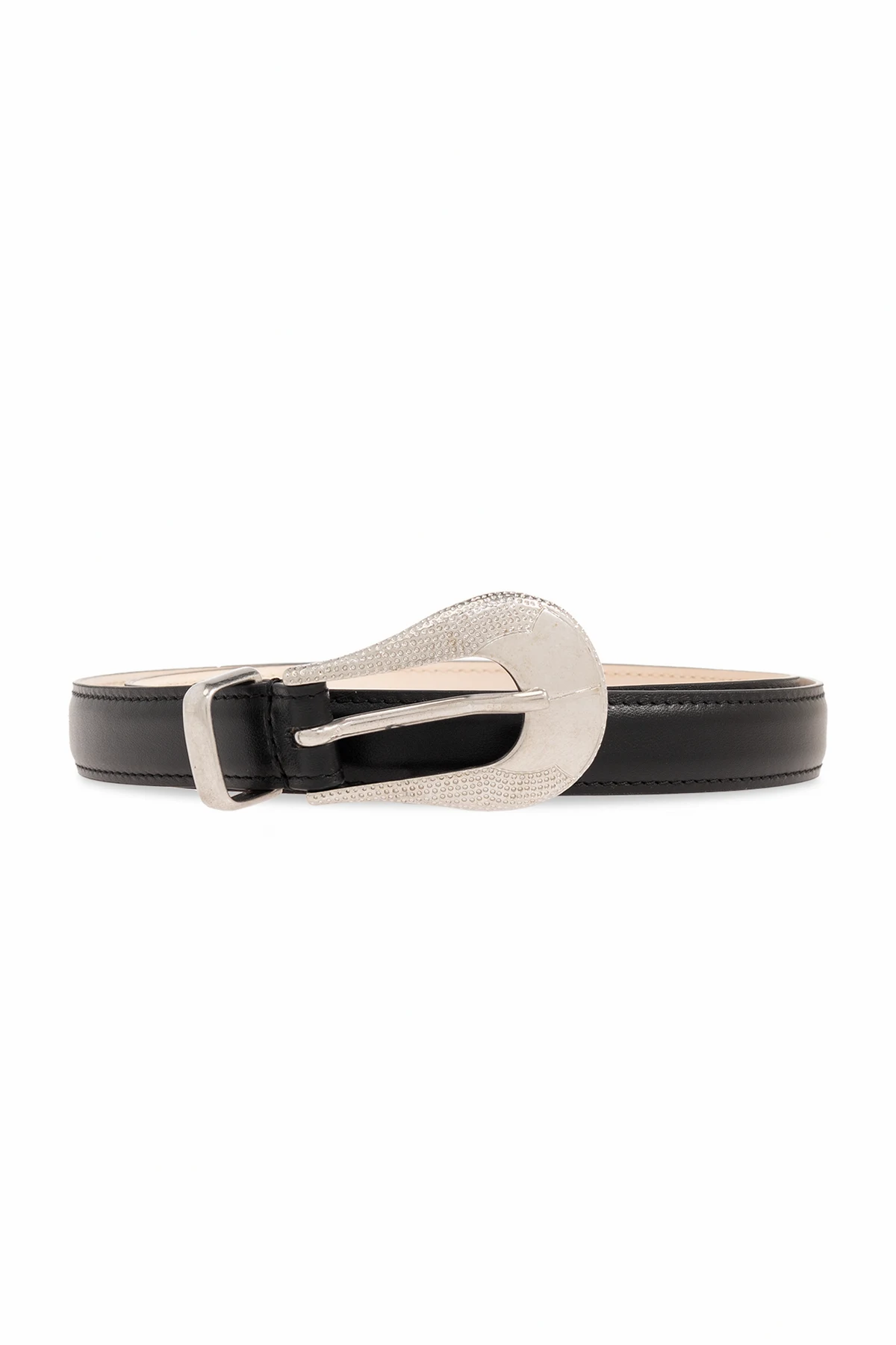 ‘Opaly’ suede belt