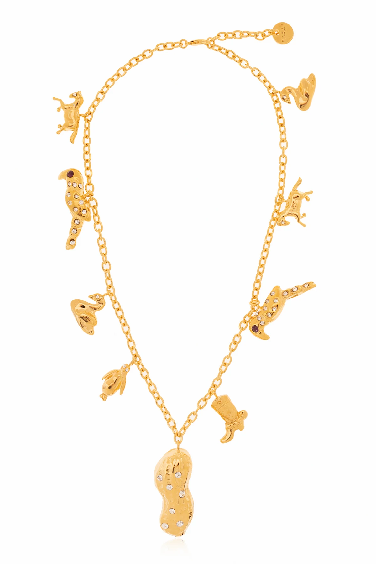 Necklace with charms