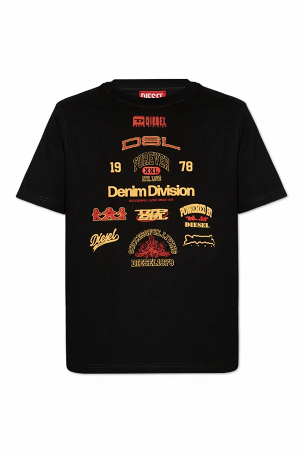 T-shirt z nadrukiem ‘T-JUST-N14’