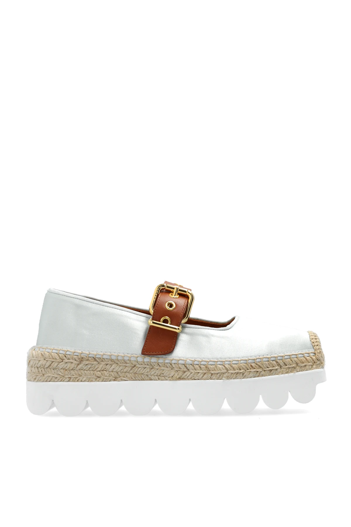 Satynowe buty na platformie ‘Petal’