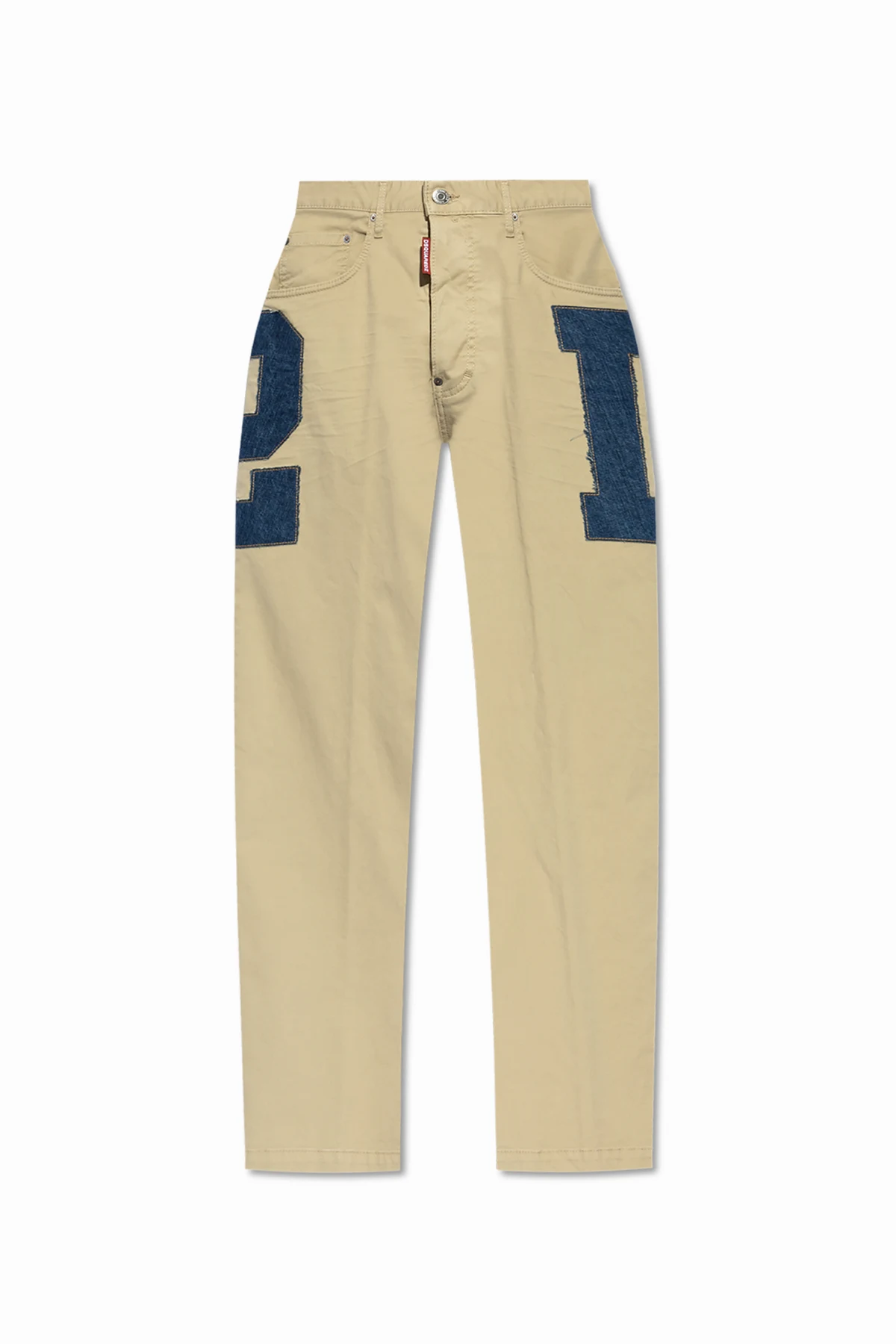 Hosen mit Aufnähern