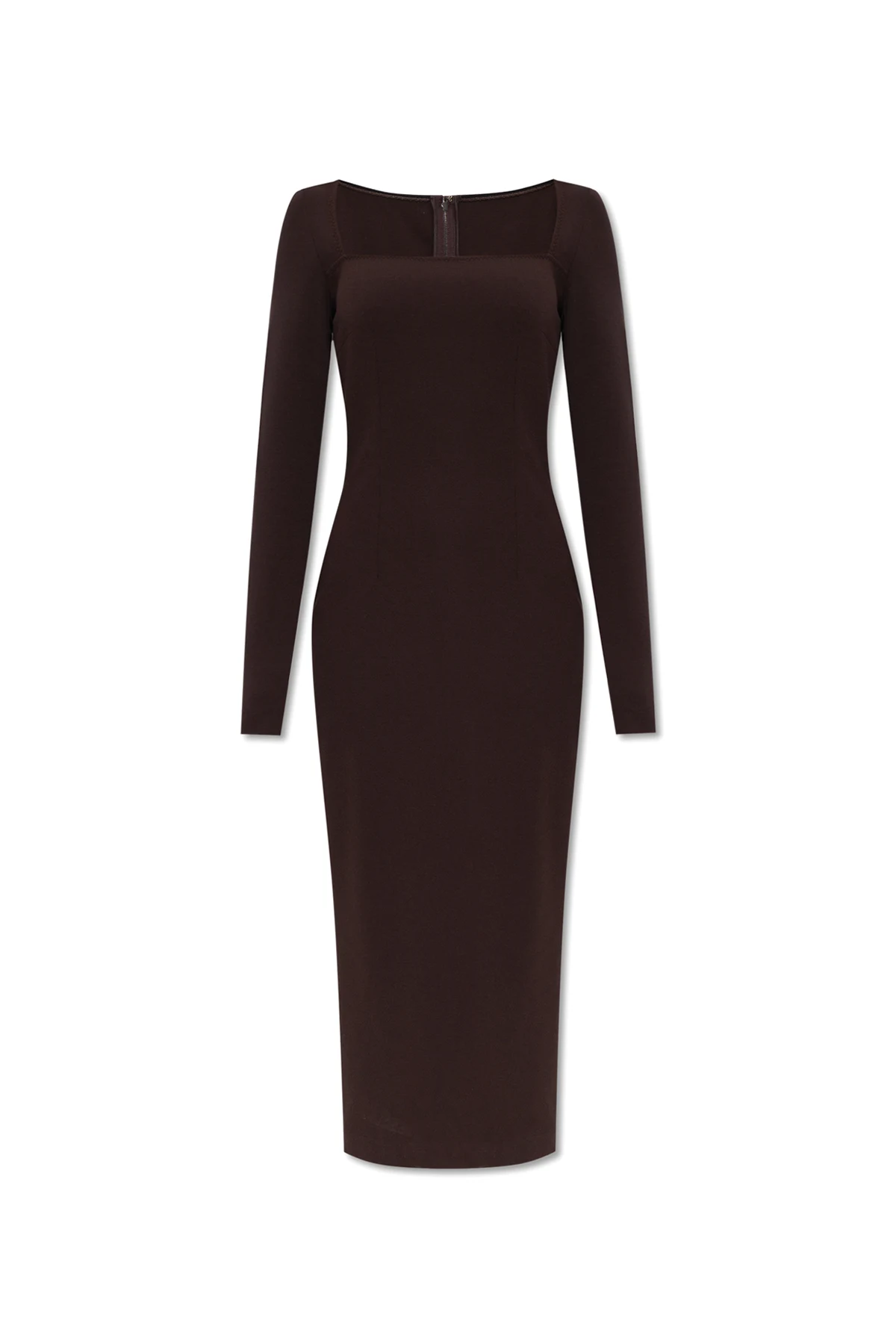 Dress with long sleeves