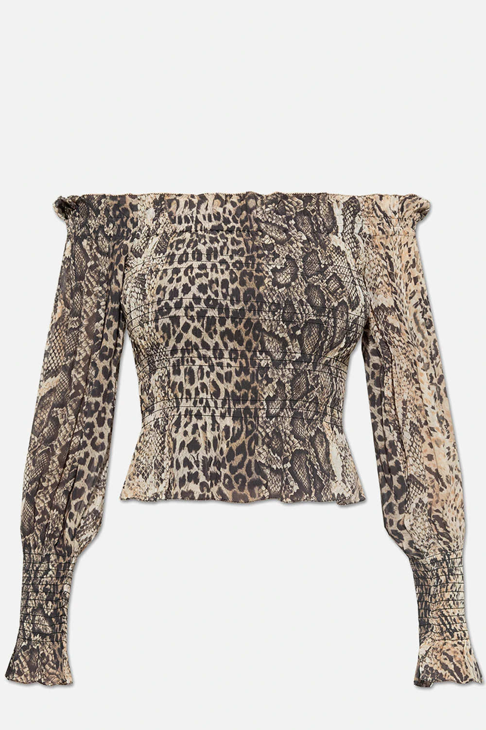 ‘Lara’ top with animal motif