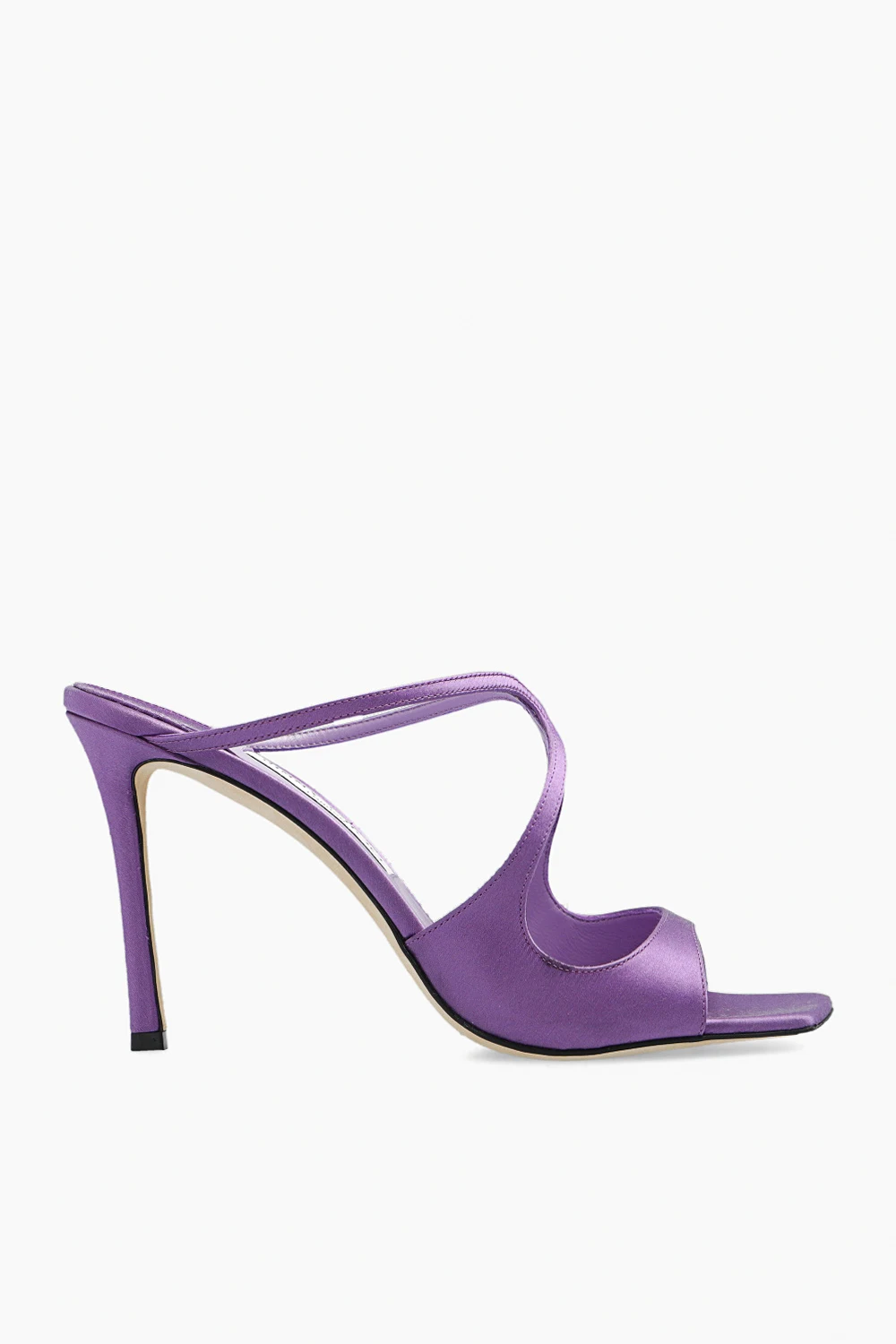 ‘Anise’ satin mules