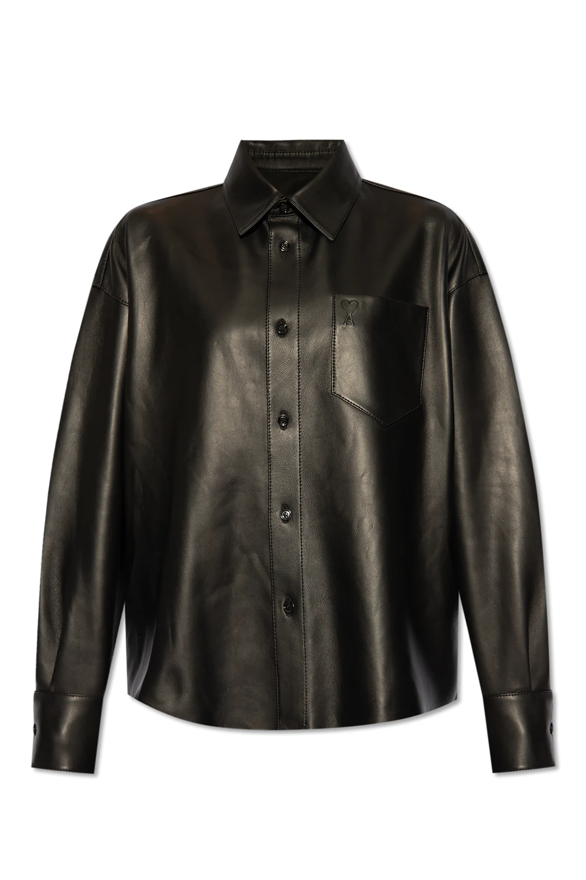 Lederhemd von Ami Alexandre Mattiussi