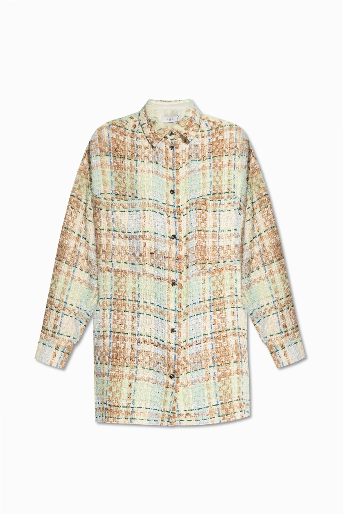 ‘Maryse’ oversize tweed shirt