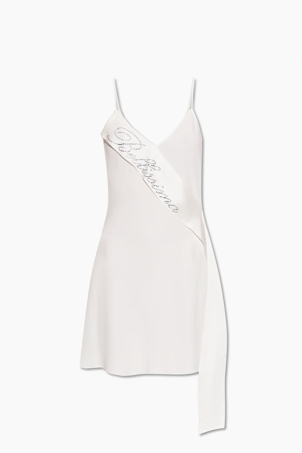 Sukienka z satynową szarfą