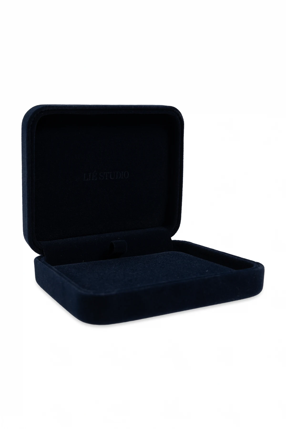 GRANATOWY Pudełko na biżuterię