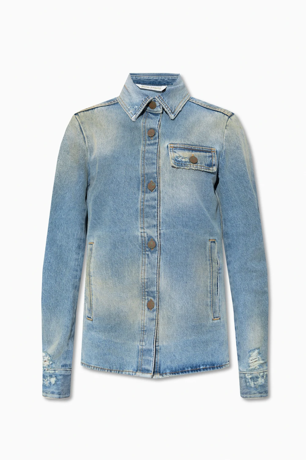 Kurtka jeansowa z efektem ‘vintage’