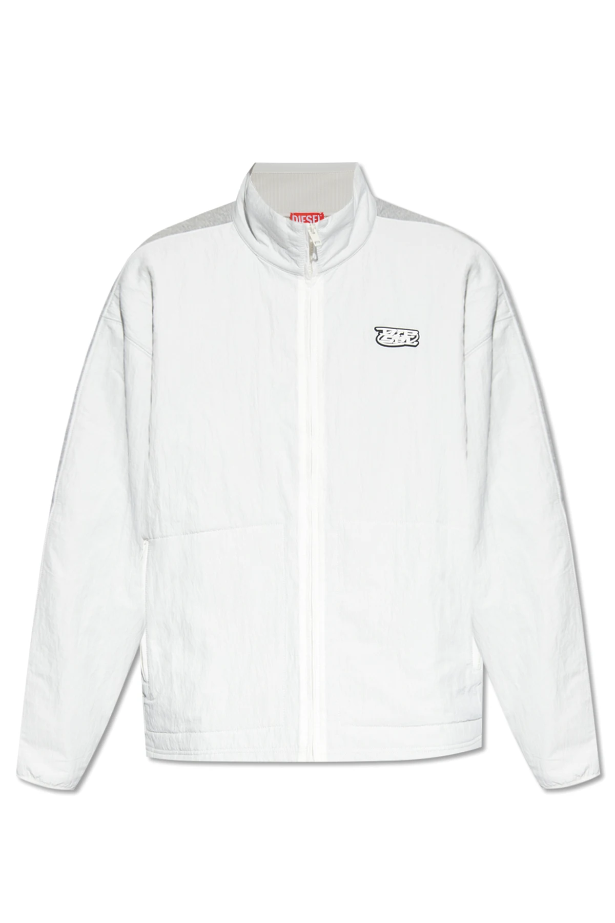 WHITE ‘S-BERTO-ZIP’ sweatshirt
