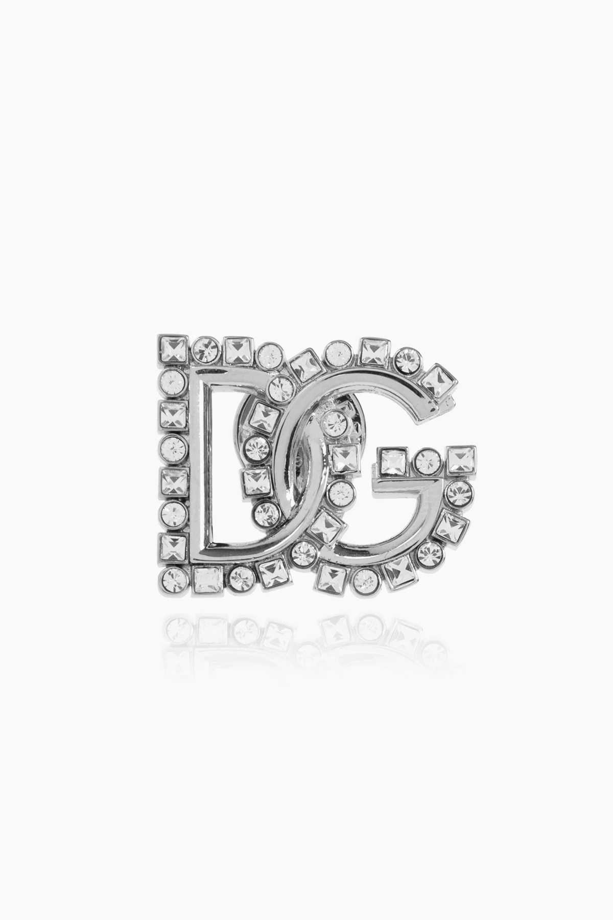 Przypinka z połyskującymi kryształami