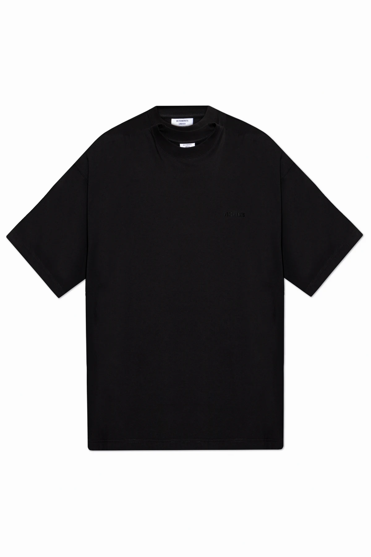 Doppeltes T-Shirt im 'oversize'-Stil