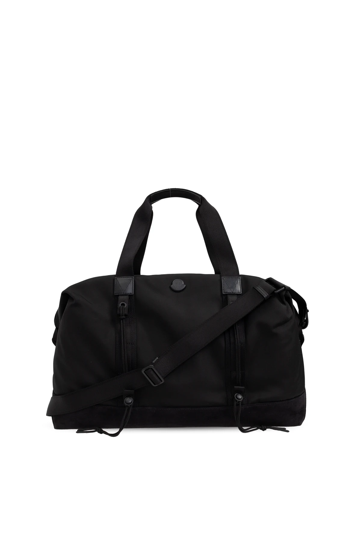 BLACK Travel bag with logo