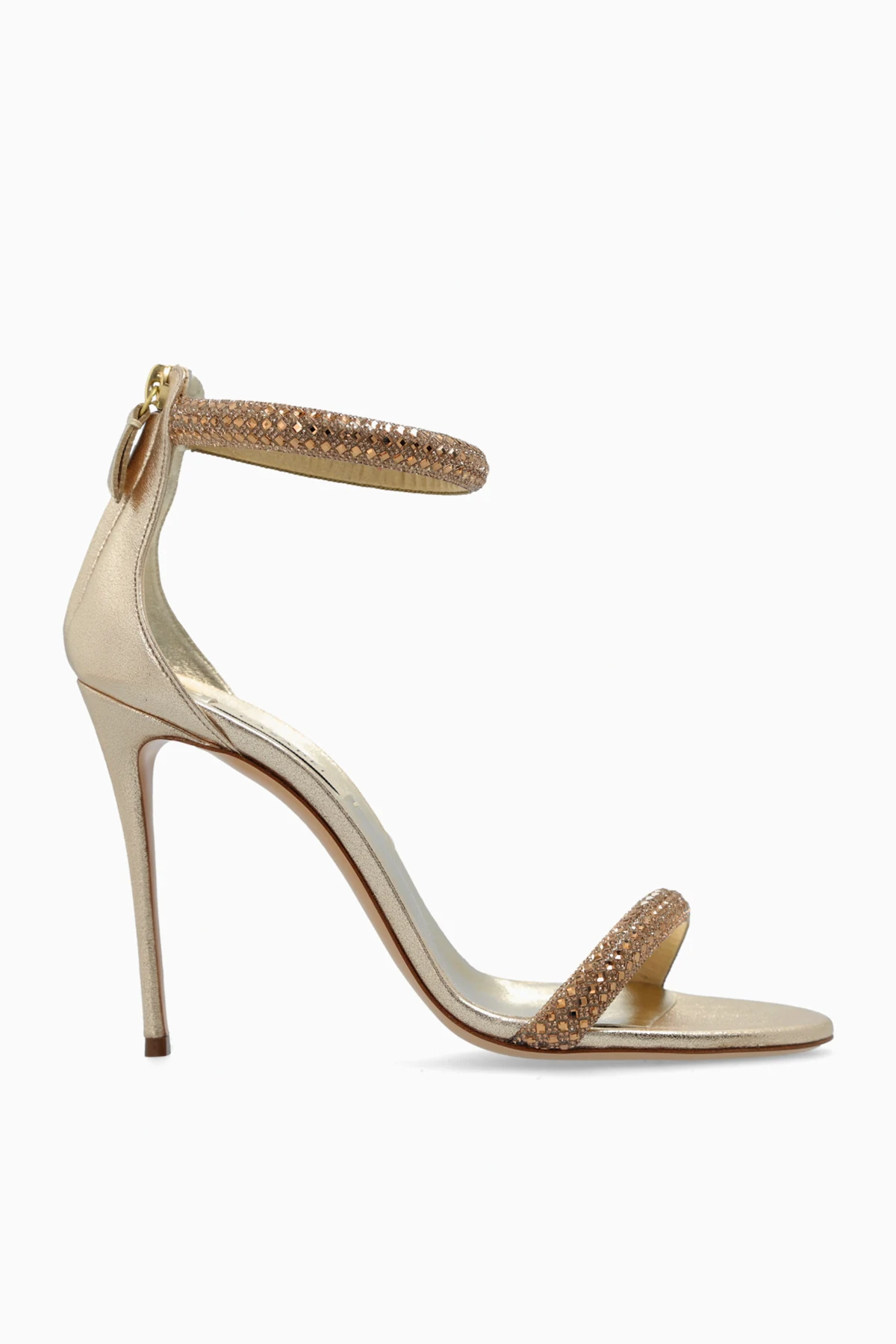 GOLD High Heels Sandals 'Stratosphere'