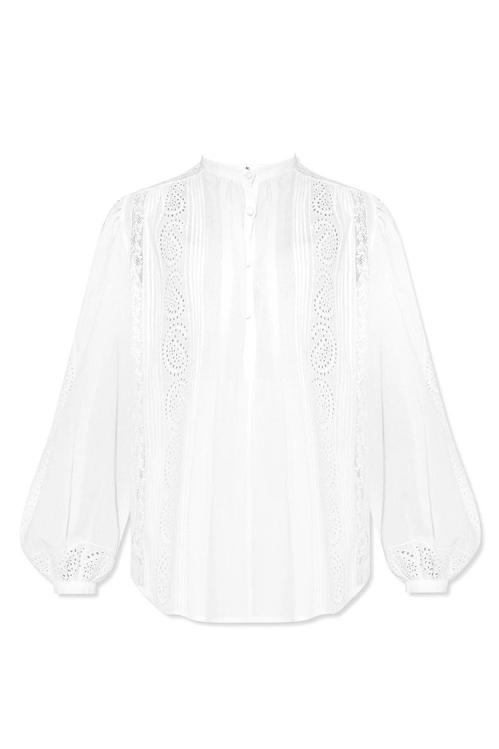 Top z ażurowym wzorem