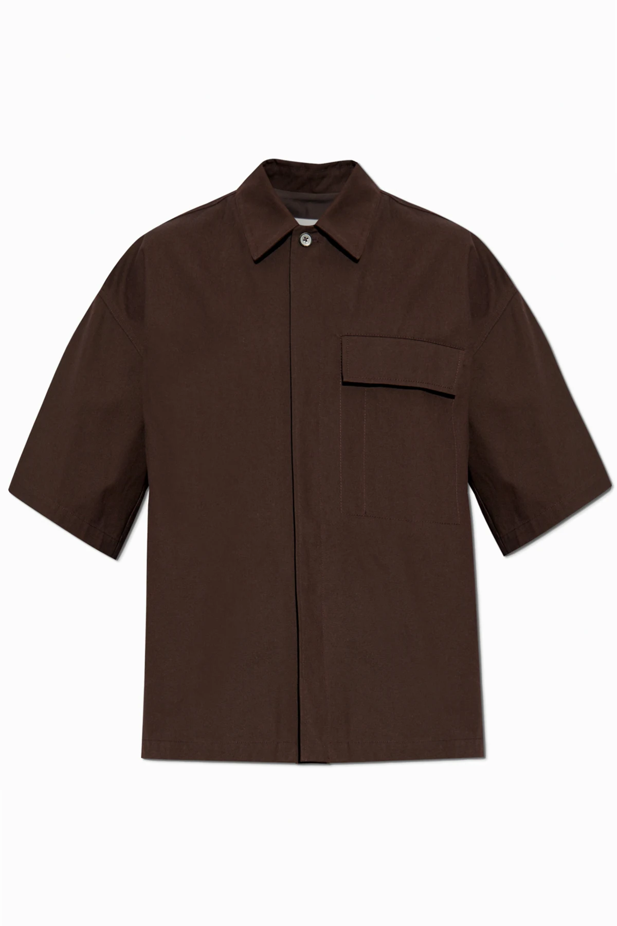 BROWN Shirt with pocket