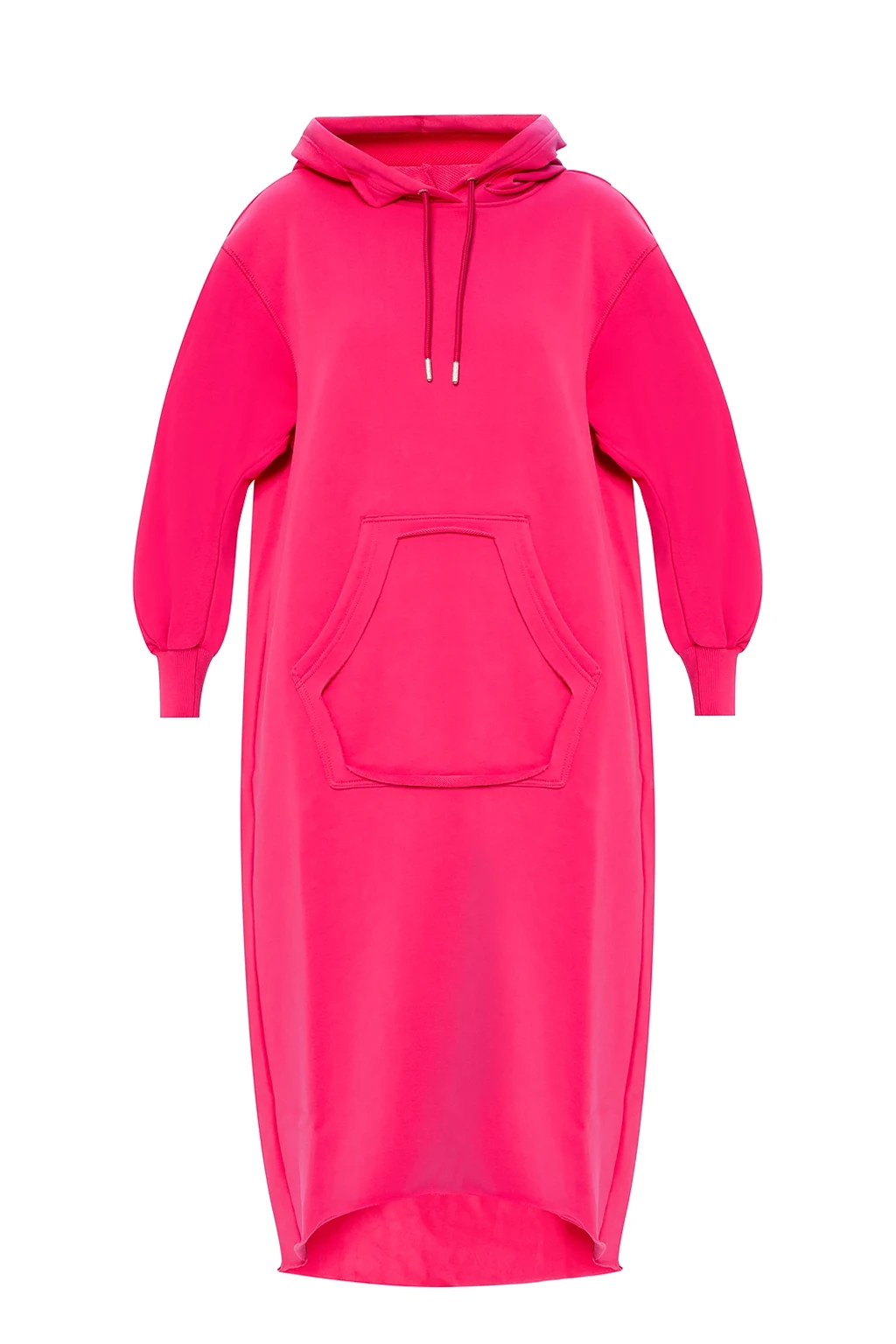Long hoodie with logo