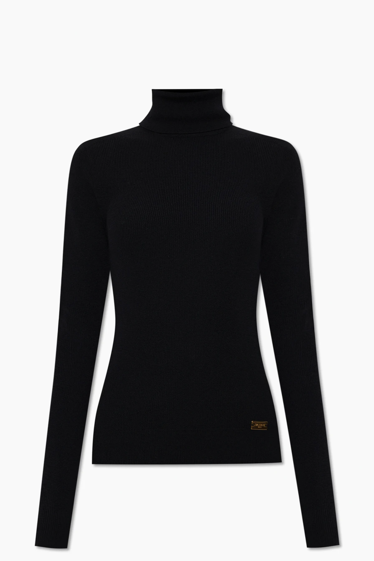 Wool turtleneck sweater