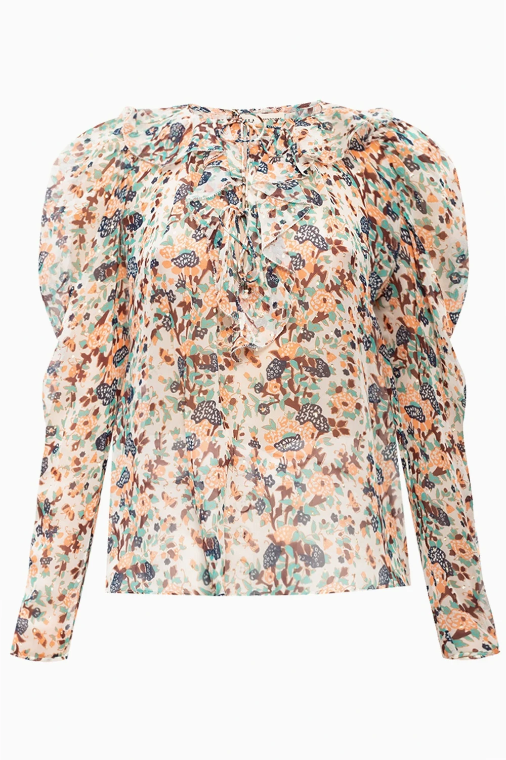 ‘Astrid’ silk top