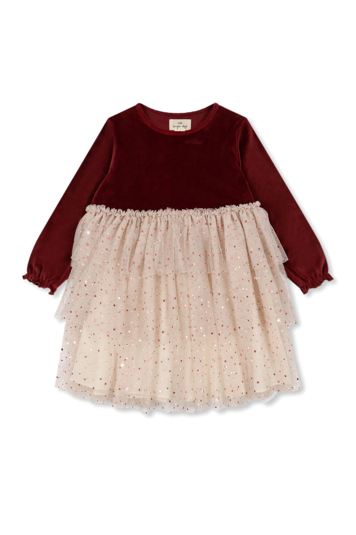 Dress with star pattern