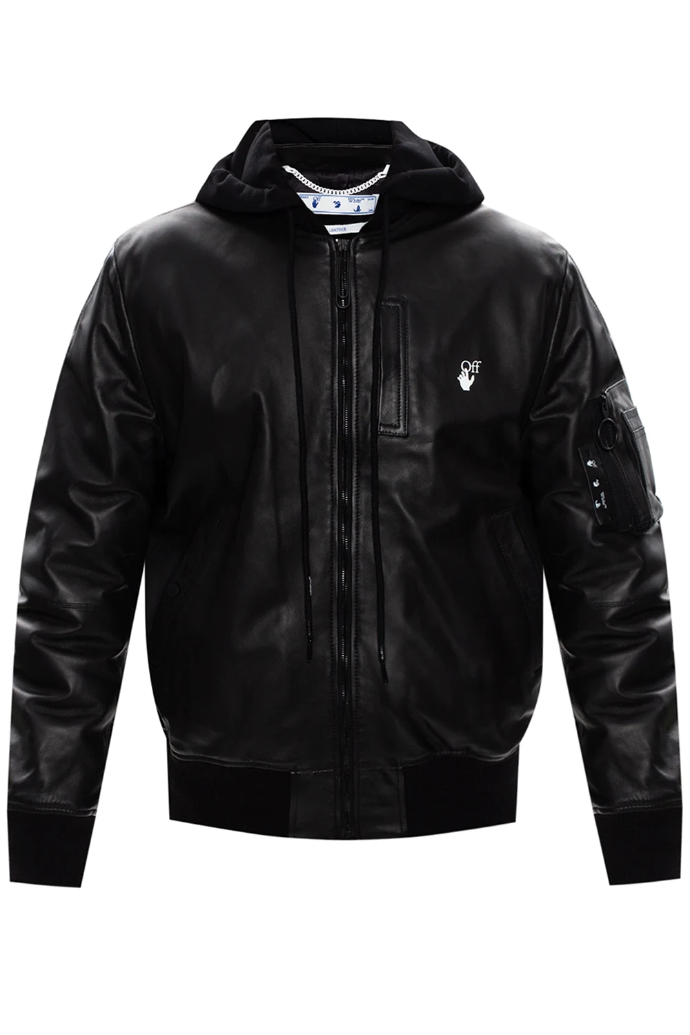 Jacket with detachable hood