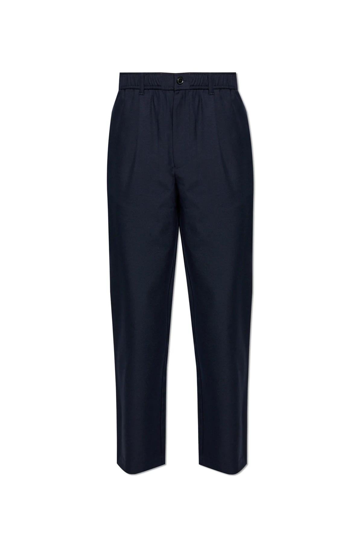 NAVY BLUE 'Sabertil' loose fit trousers