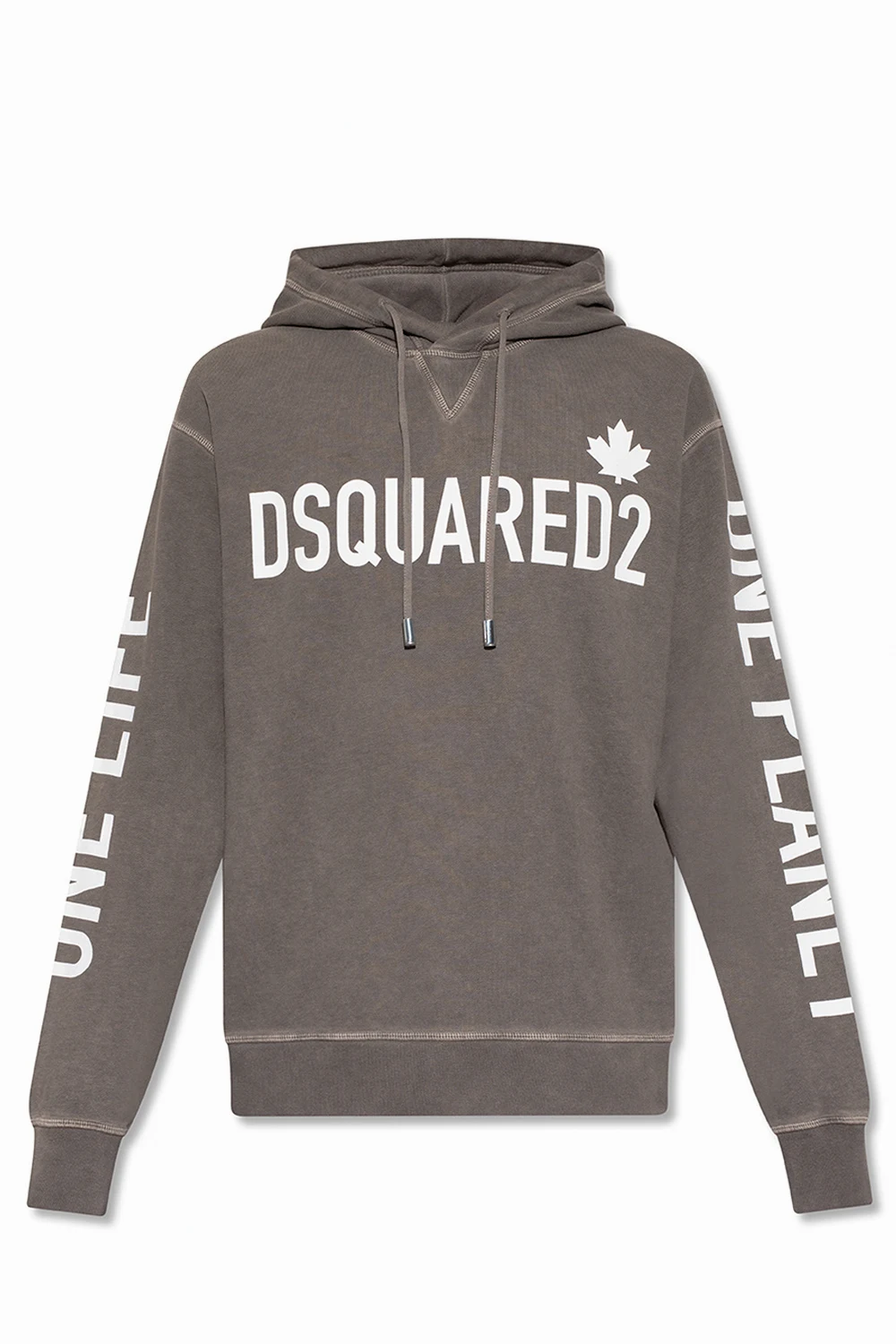 Hoodie with logo prints
