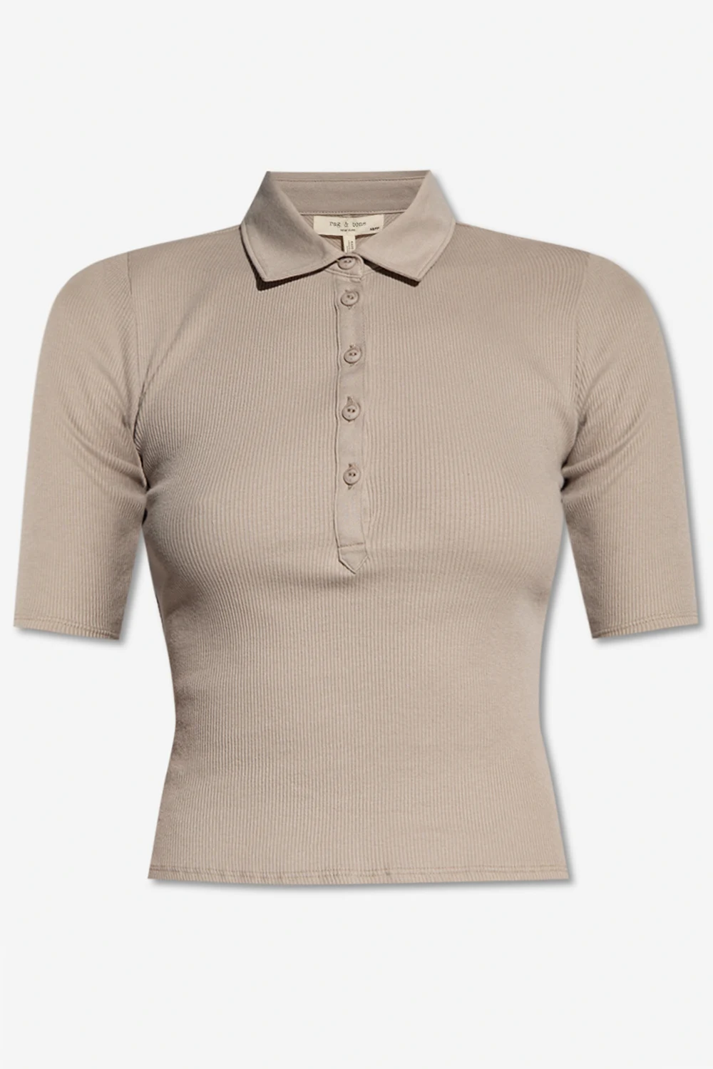 Prążkowane polo