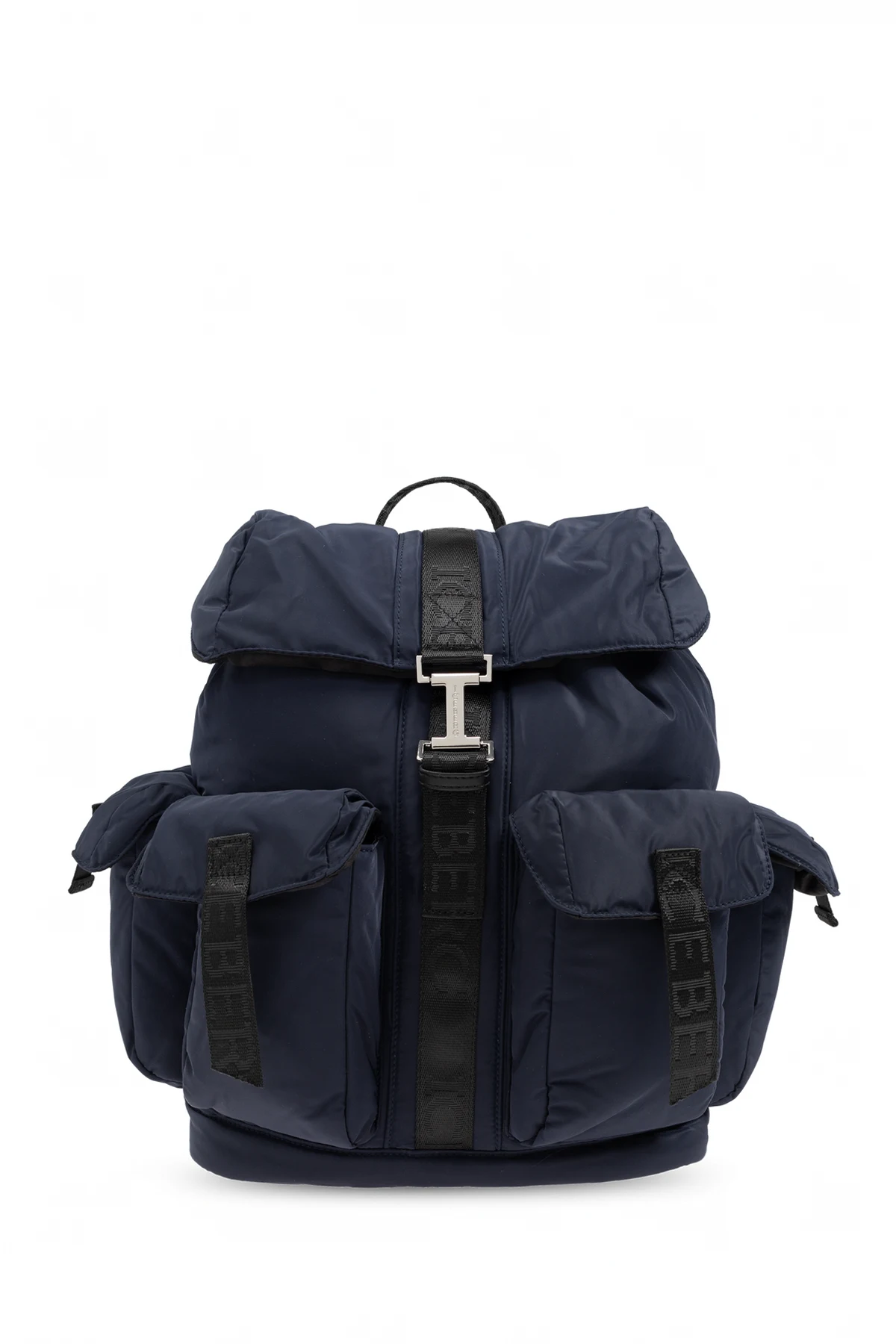 NAVY BLUE Backpack with logo