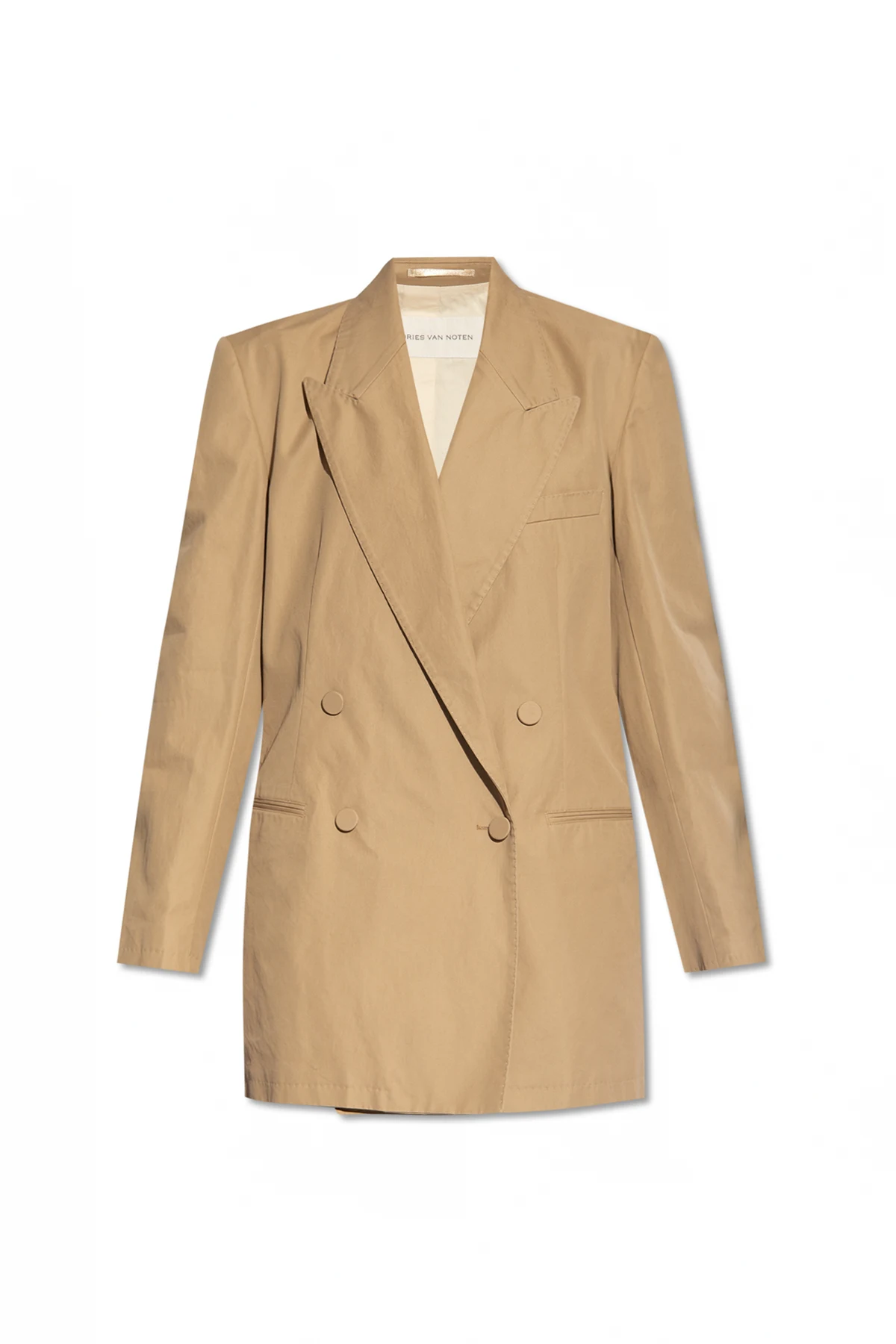 Double-breasted oversize blazer