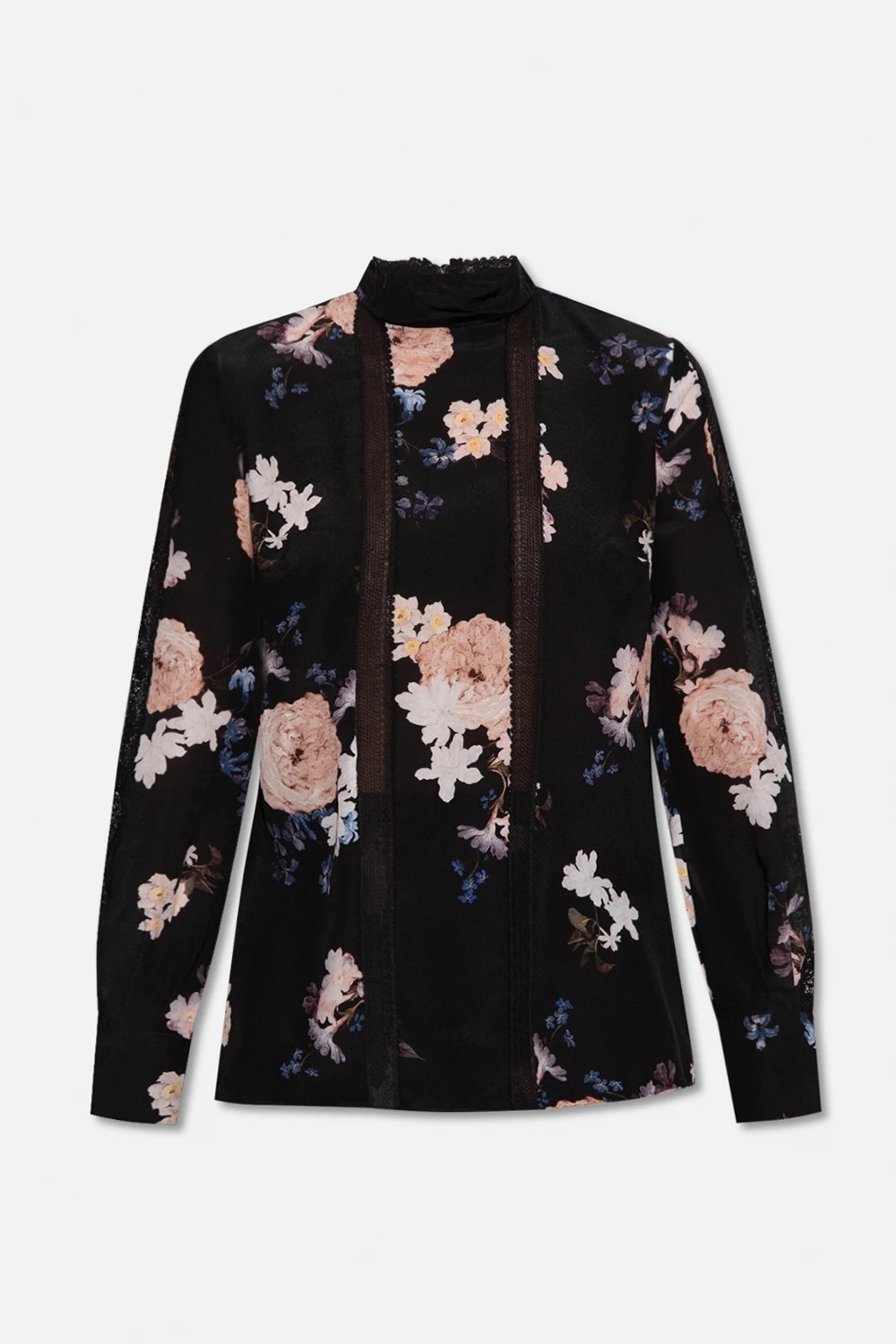 ‘Letitia’ top with floral motif