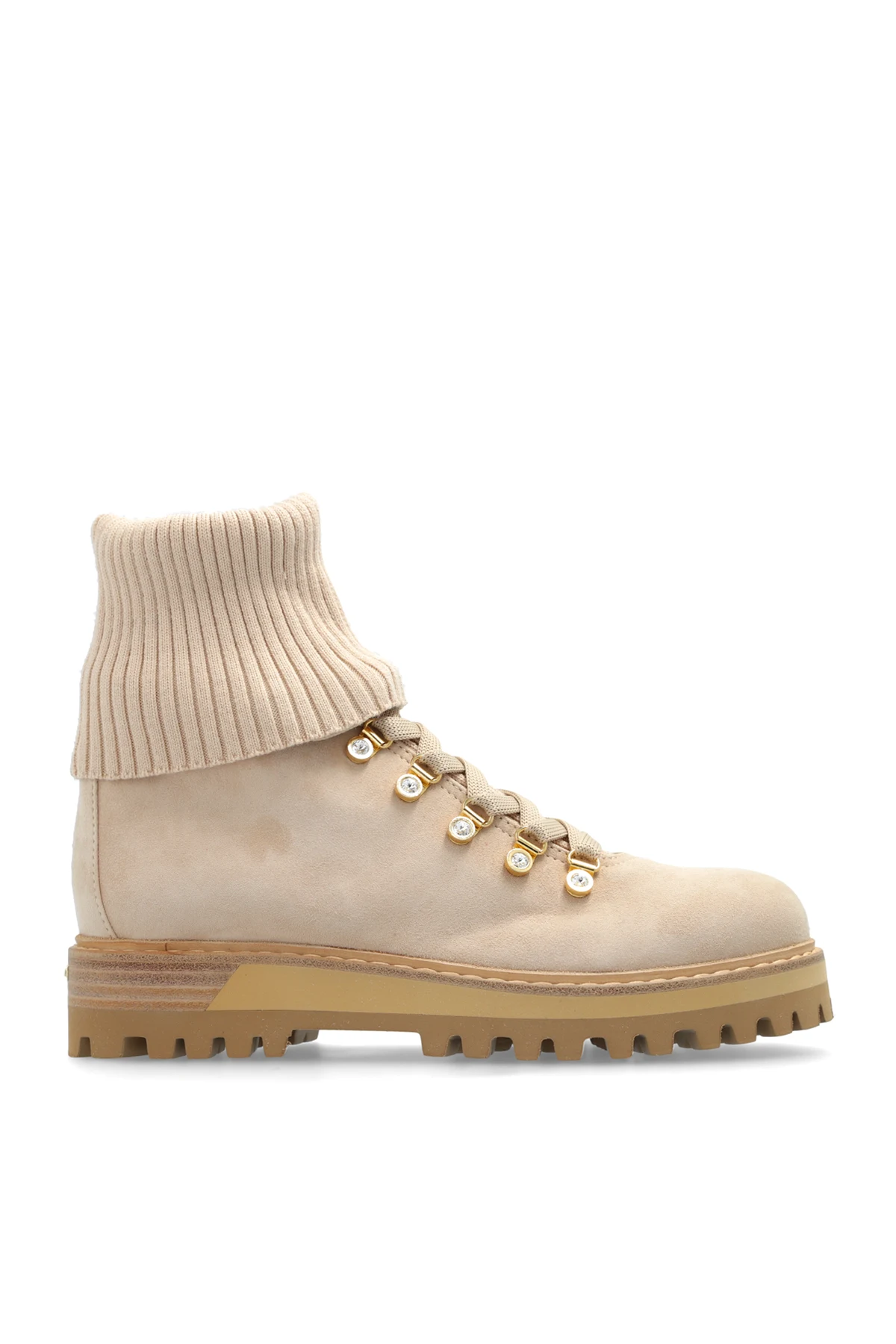 beige Boots St. Moritz