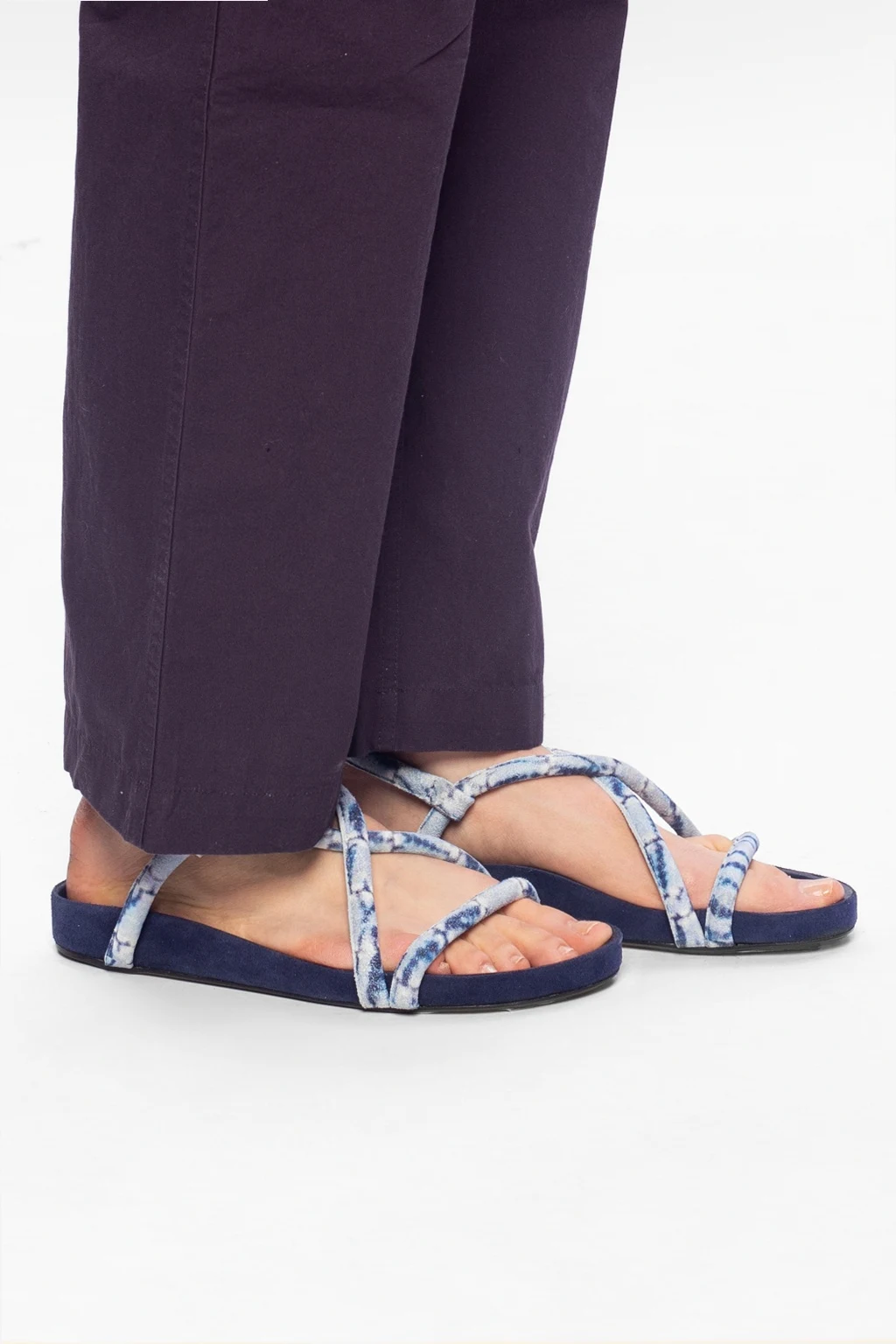 ‘Velvet Tie’ sandals