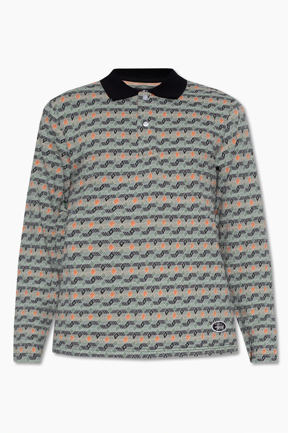 Long-sleeved polo shirt