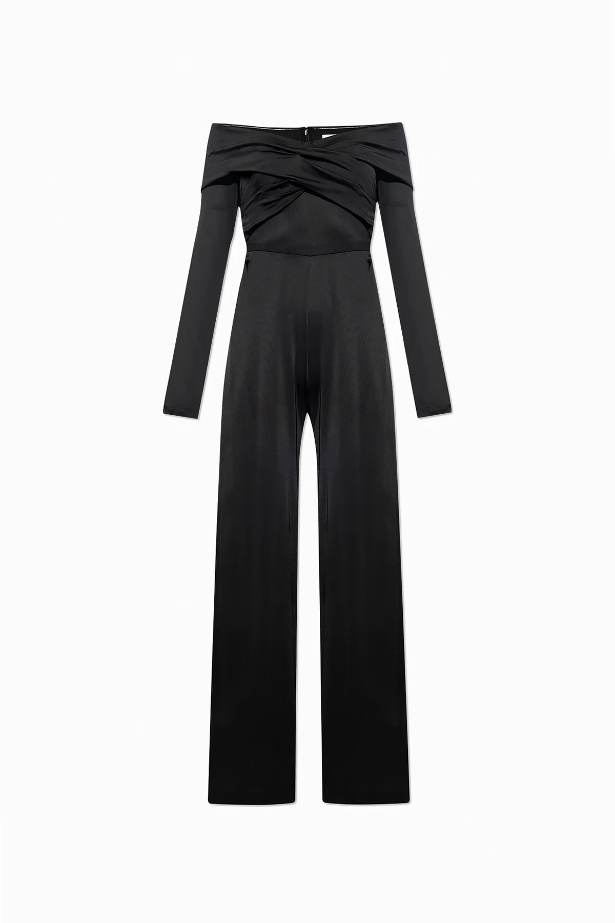 Off-the-shoulder jumpsuit