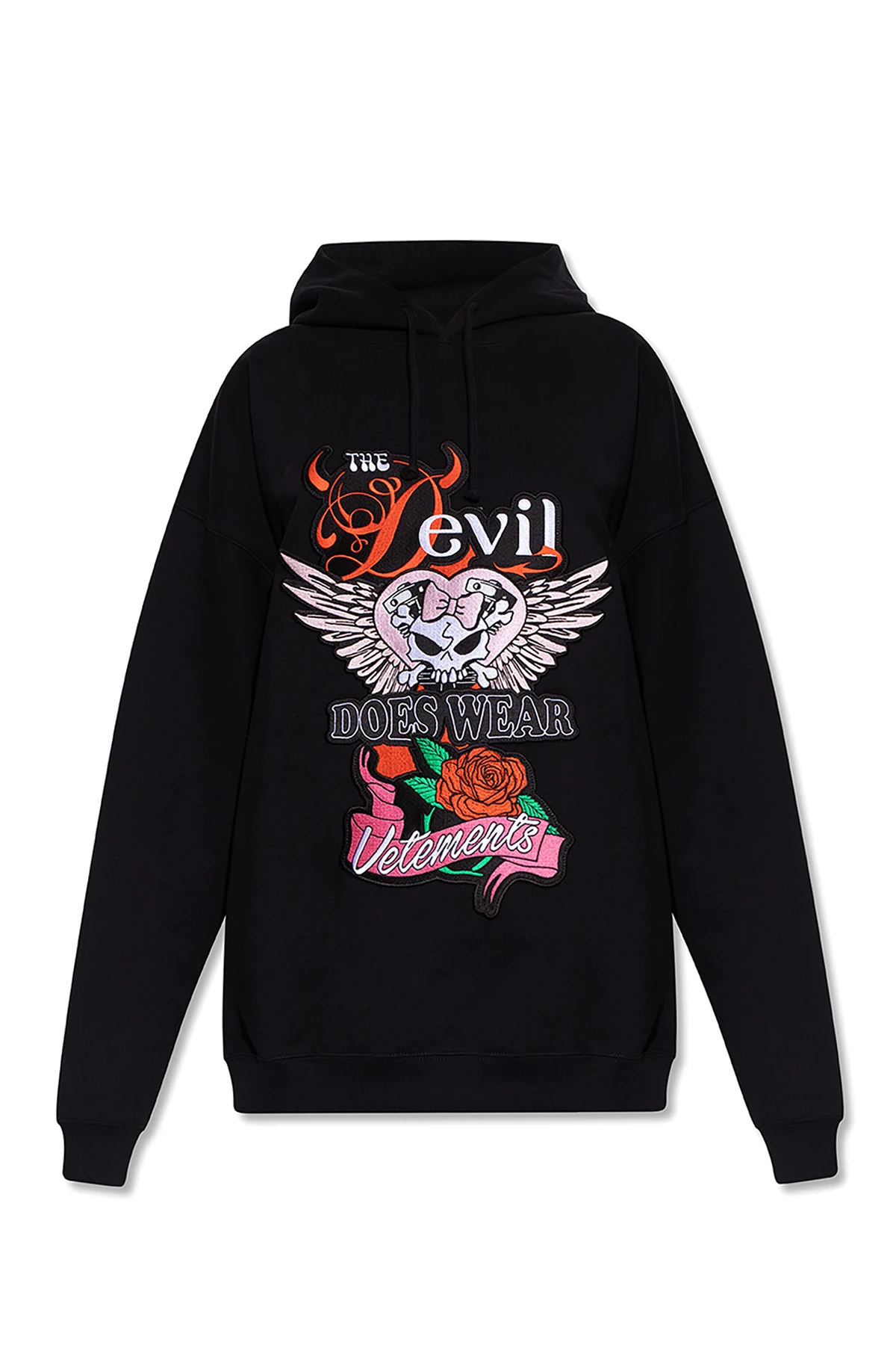 Embroidered hoodie