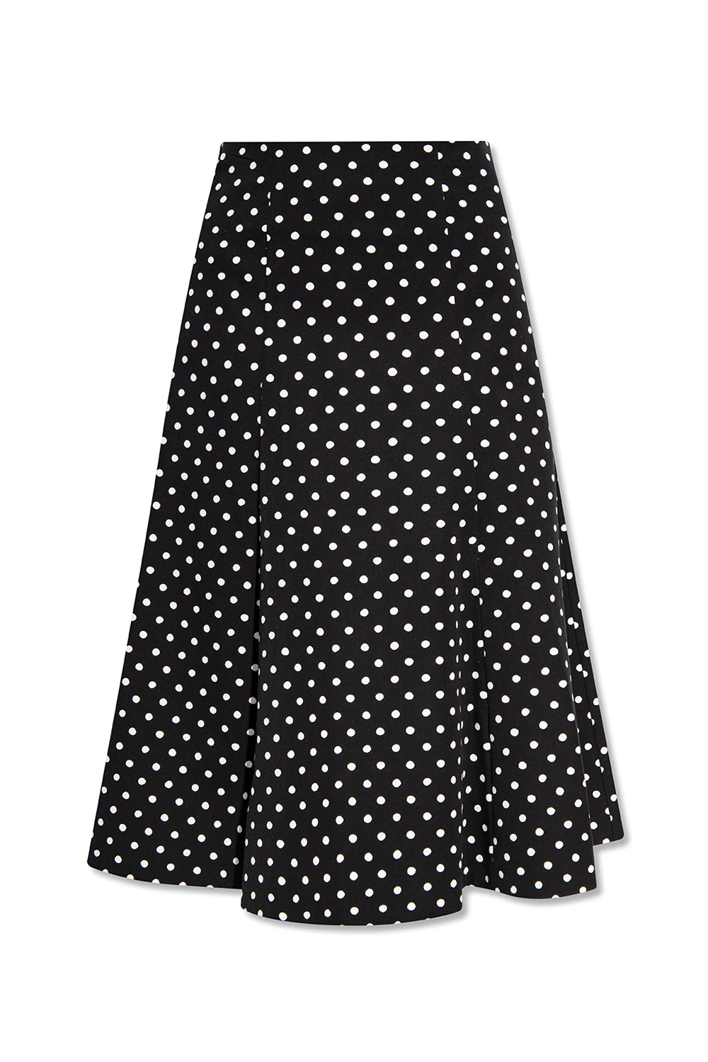 Skirt with polka dots