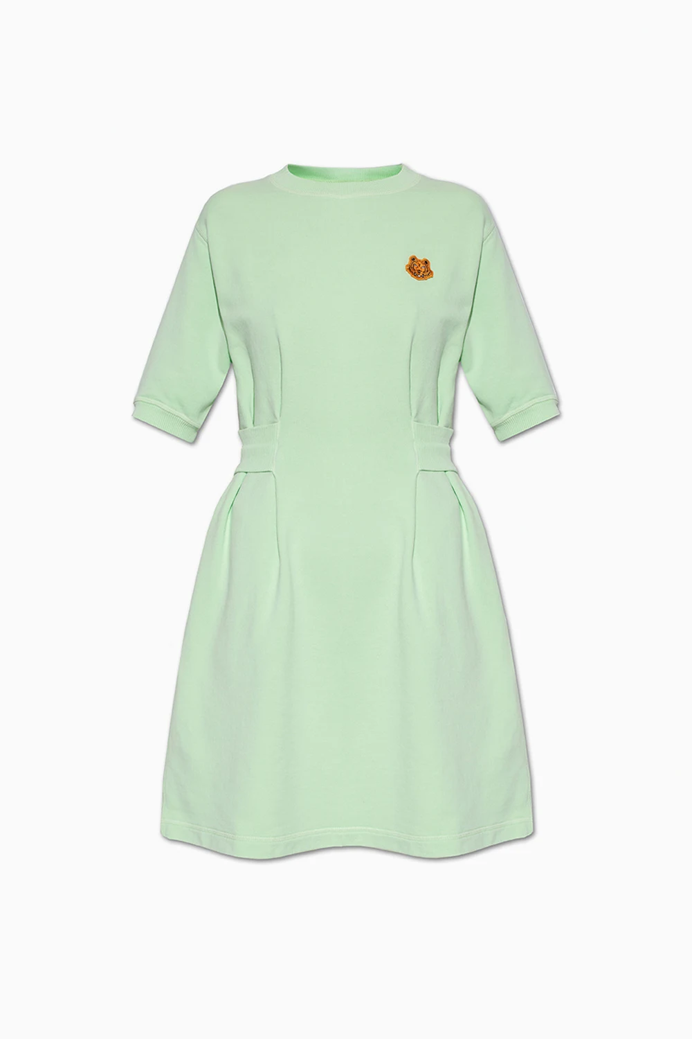 Logo-patched dress