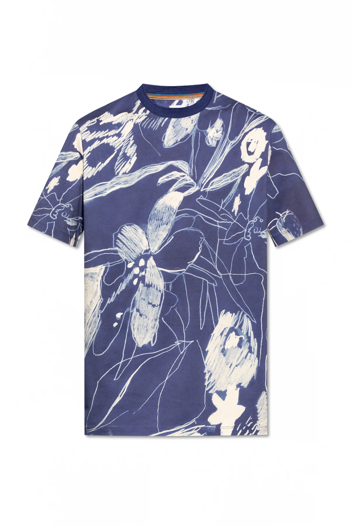 T-shirt z motywem kwiatowym