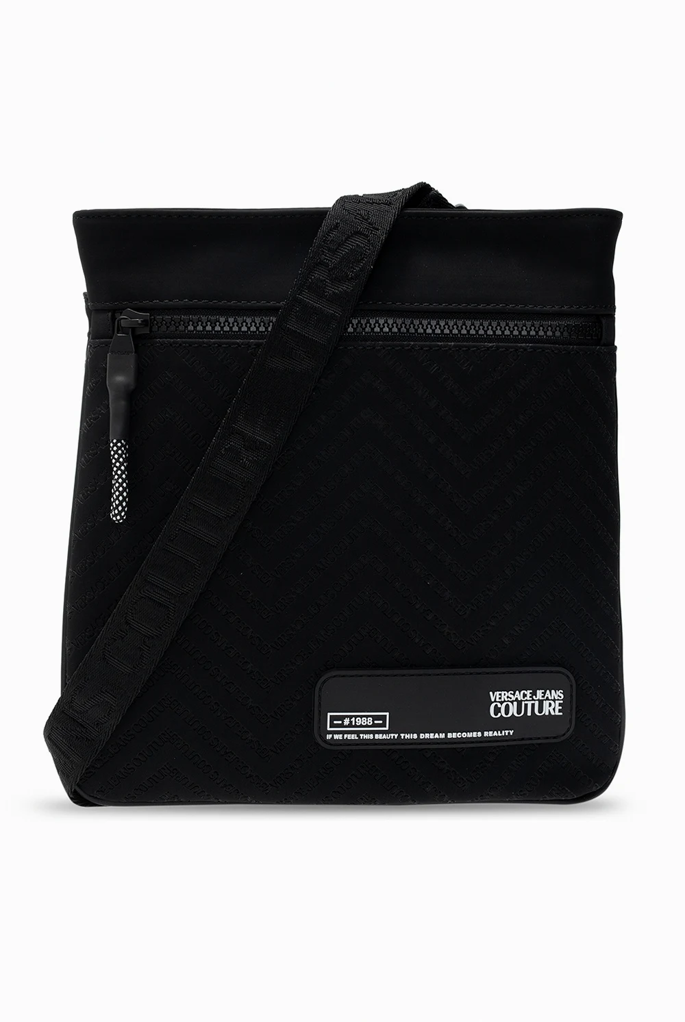 Branded shoulder bag