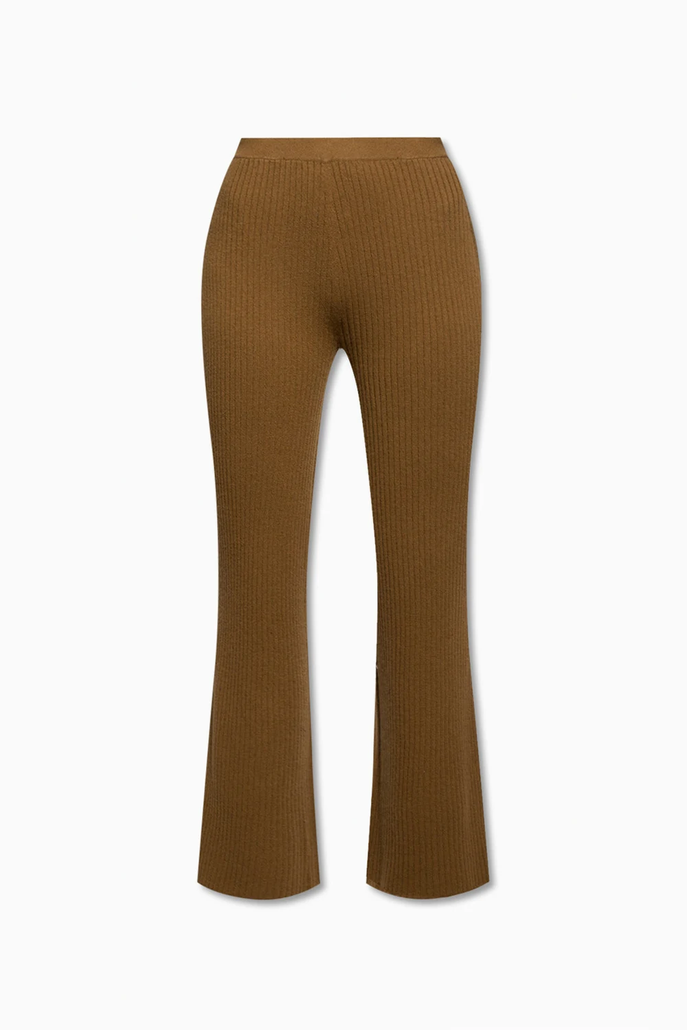 Prążkowane spodnie