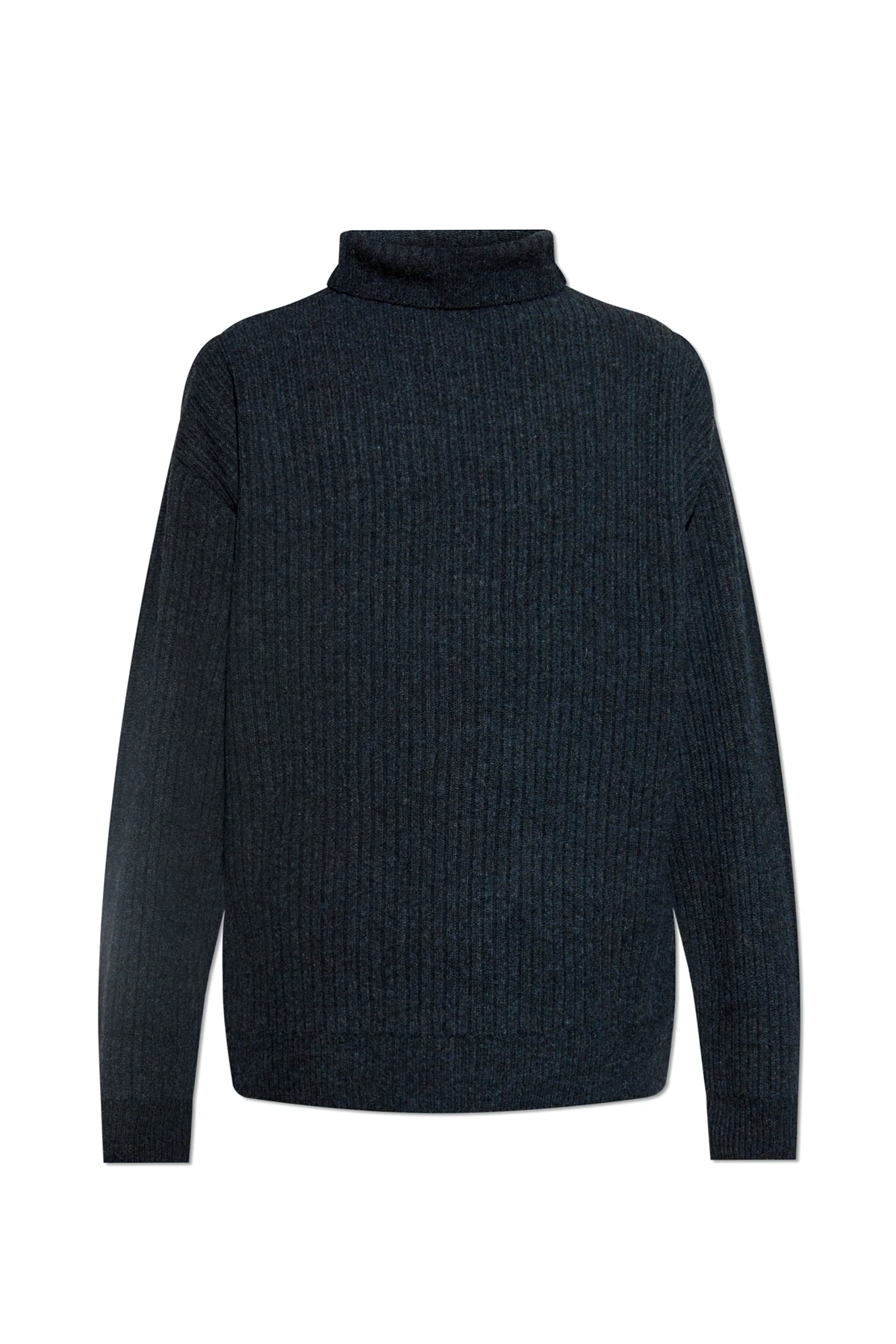 NAVY BLUE Wool turtleneck