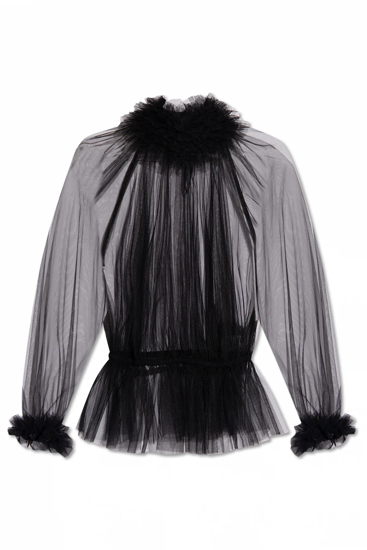 Top with decorative neck
