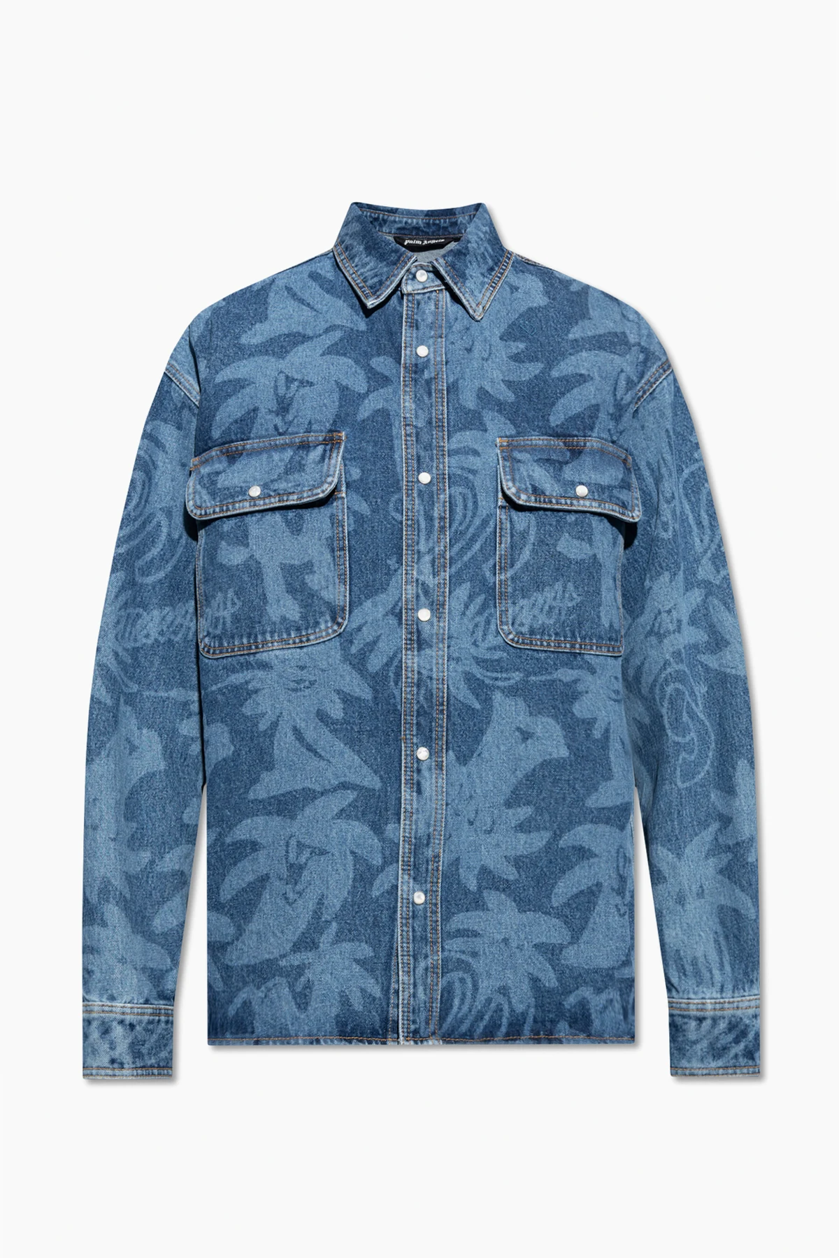 Oversize denim shirt